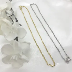 10k Gold Sparkle Link Anklet