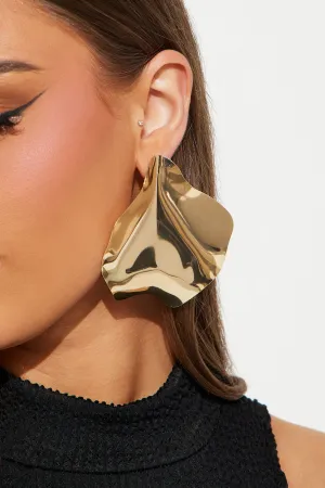 A Taste Of The Sea Earrings - Gold