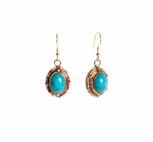 ALCHEMY EARRINGS IN TURQUOISE
