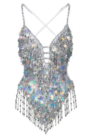 Cosmic Sequin Bodysuit
