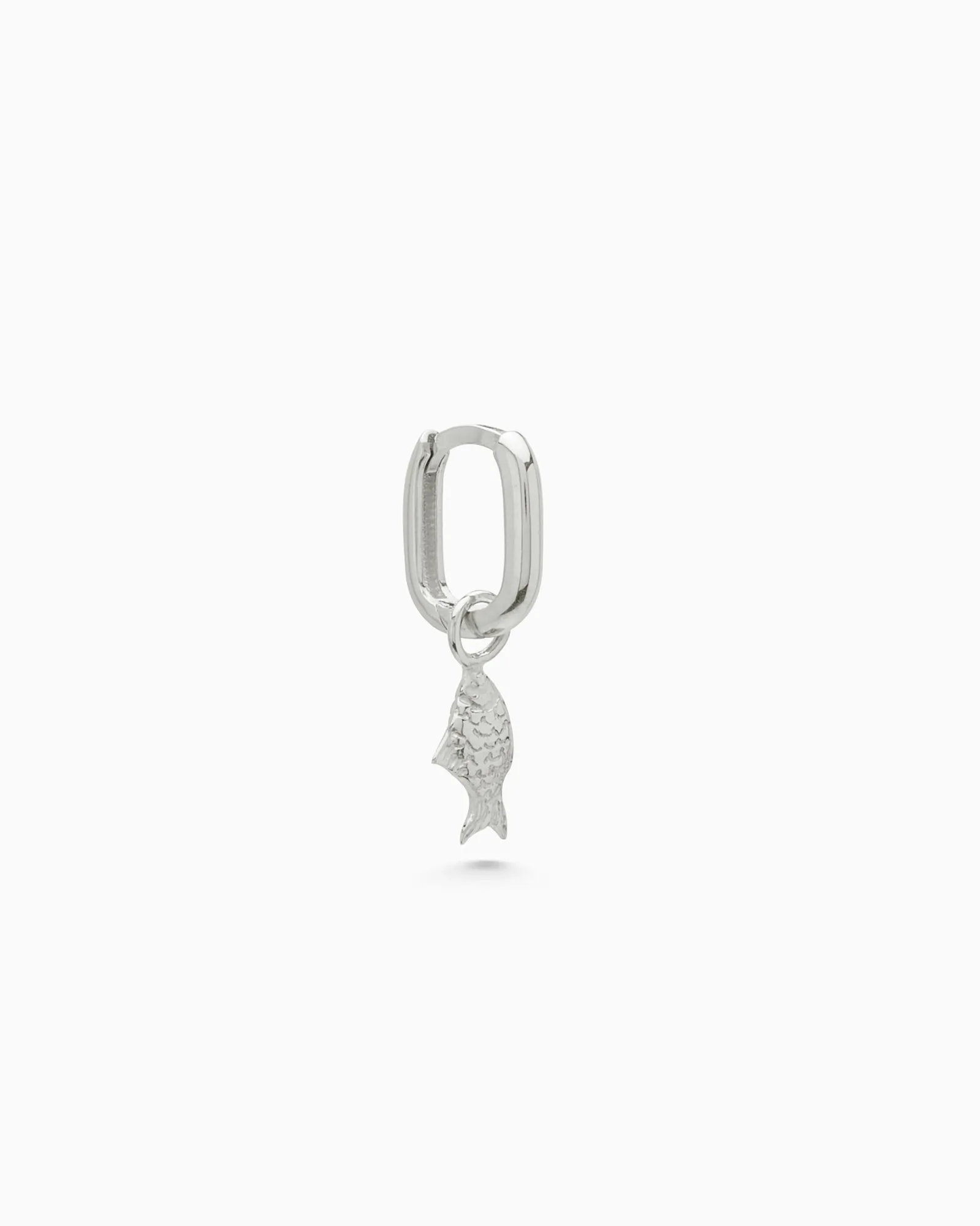 Fish Earring | Silver