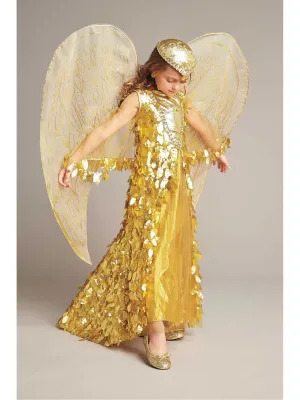 Golden Phoenix Costume For Girls