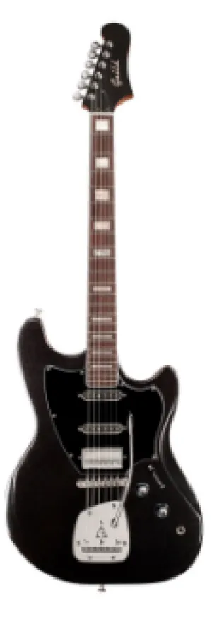Guild SURFLINER DELUXE Electric Guitar (Black Metallic)
