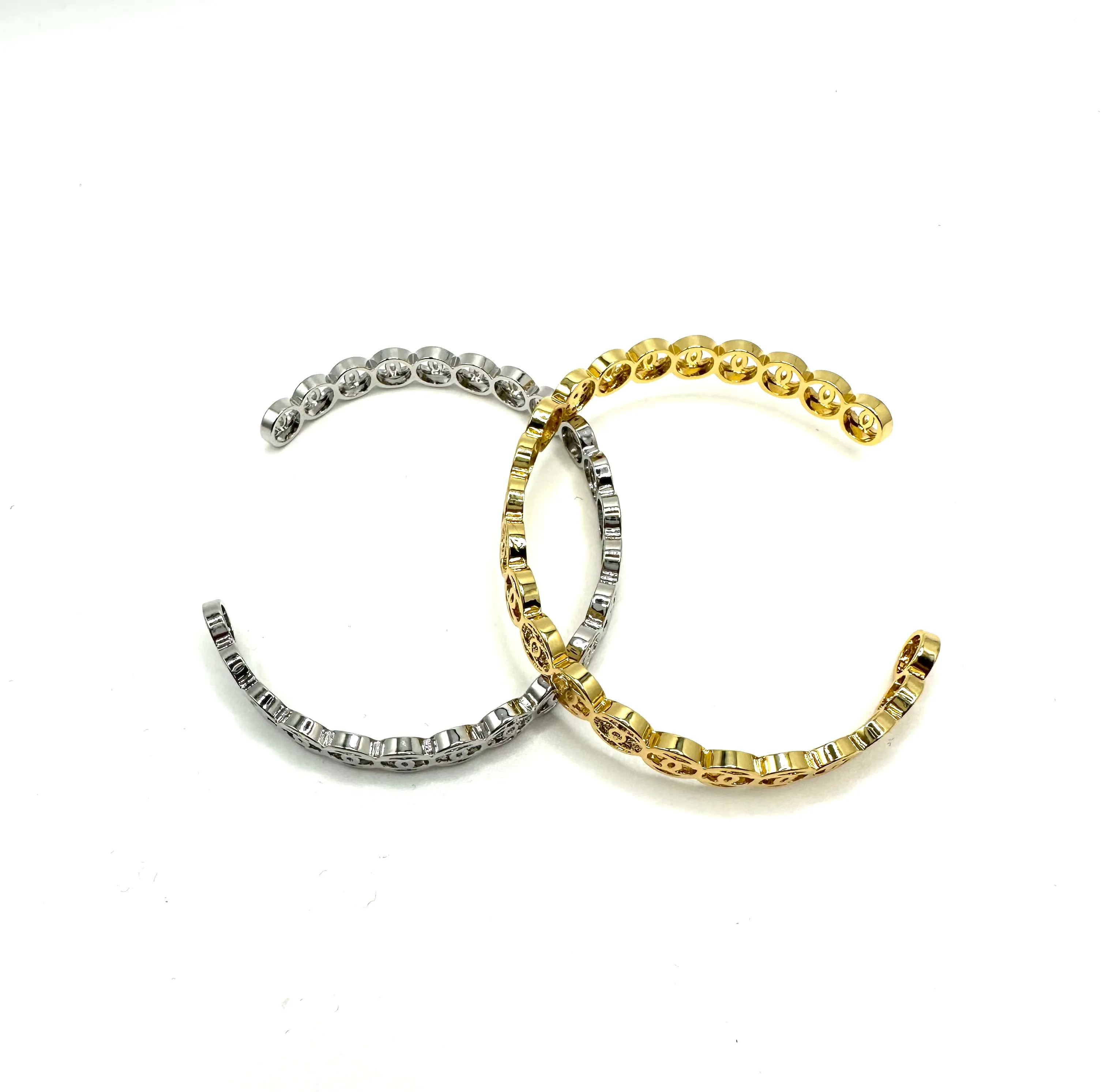 Linksy and Loopsy CZ Cuff