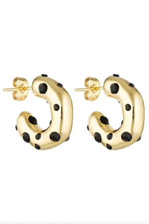 Mali Hoops Onyx