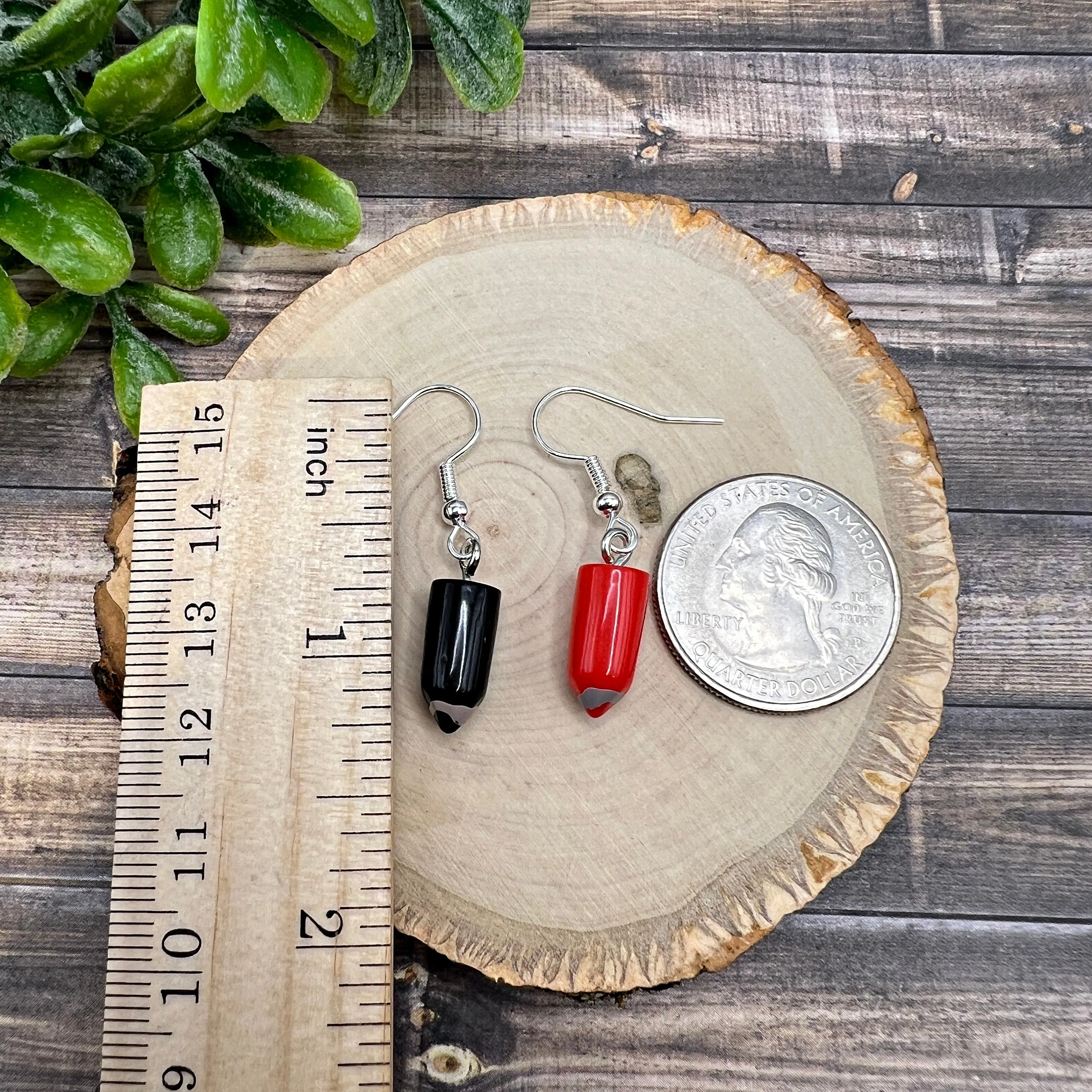 Mini Crayon / Colored Pencil Lightweight Resin Student Teacher Back to School  Earrings, Hypoallergenic Gift - Clearance