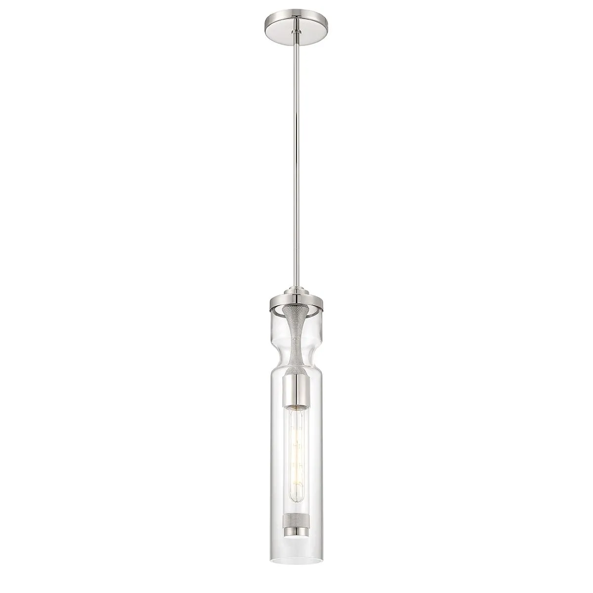 Mistero 4 in. Pendant Light Nickel Finish