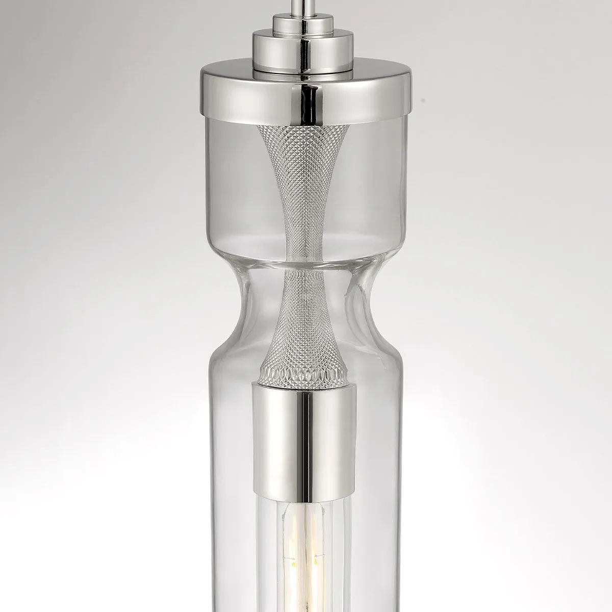 Mistero 4 in. Pendant Light Nickel Finish