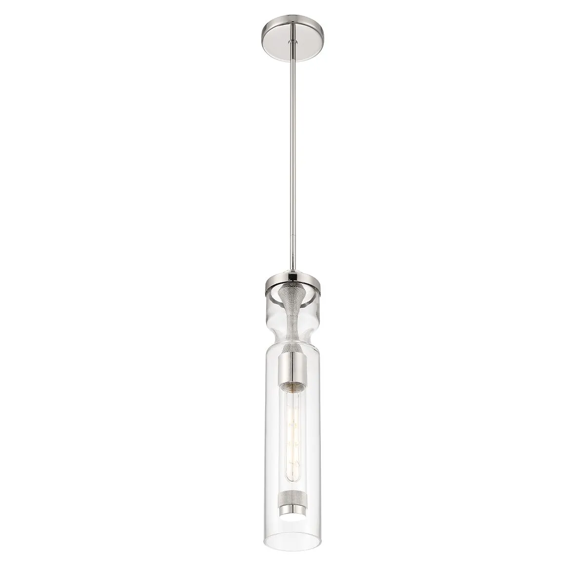 Mistero 4 in. Pendant Light Nickel Finish