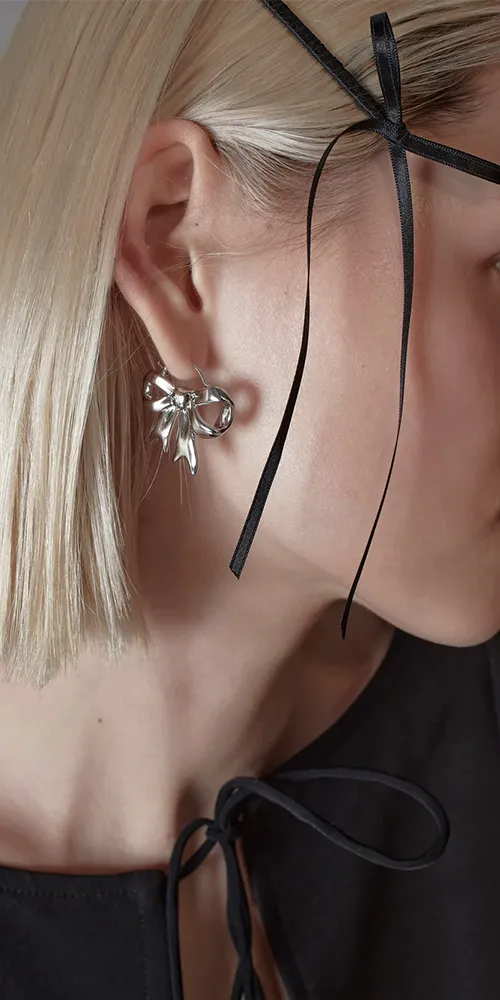 Monyo Hoops Silver