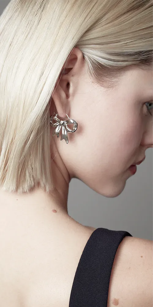 Monyo Hoops Silver