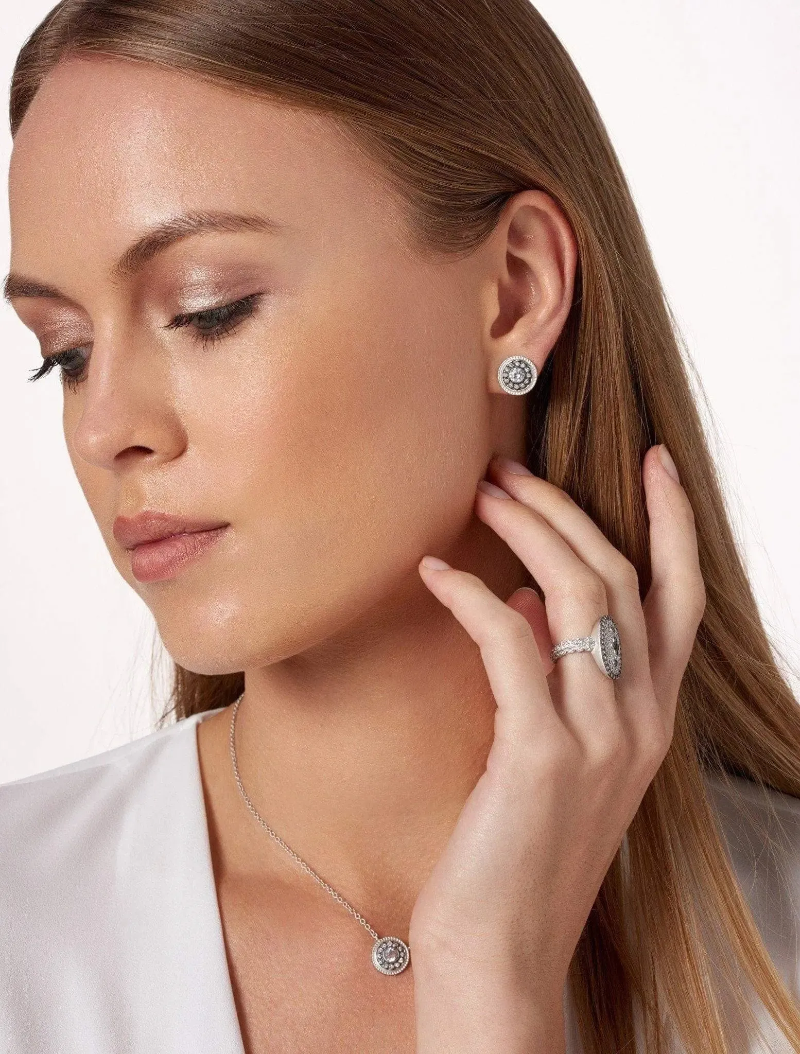 Nautical Button Stud Earrings