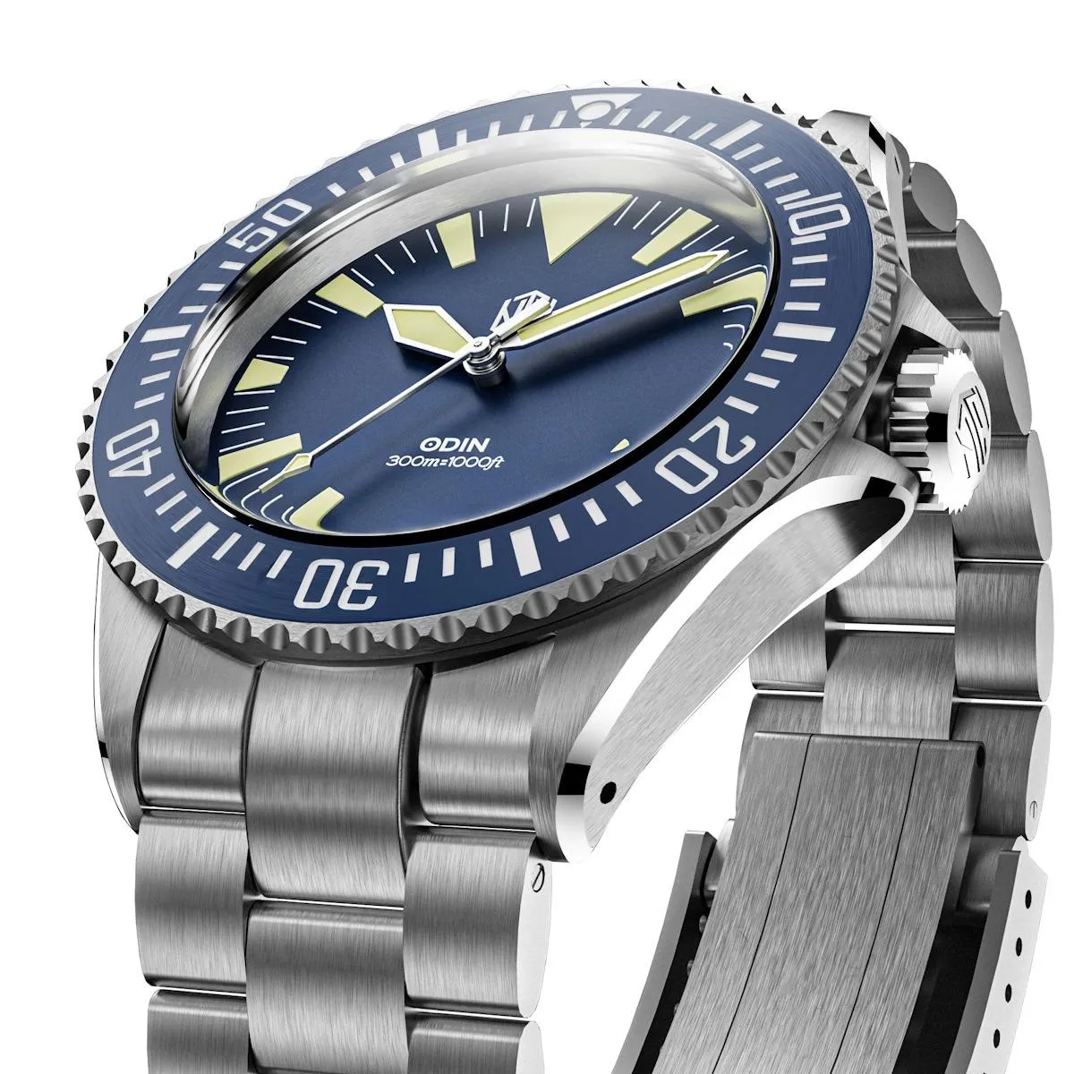 NTH Odin Blue no date - 3 Link Bracelet