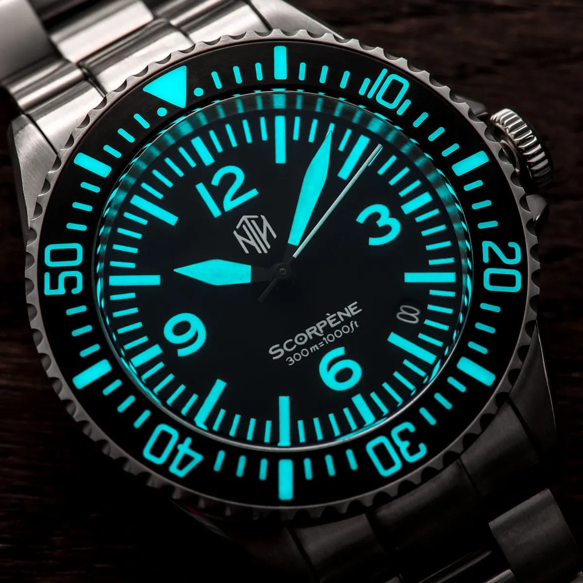NTH Scorpène Dive watch - Oyster Bracelet - Date