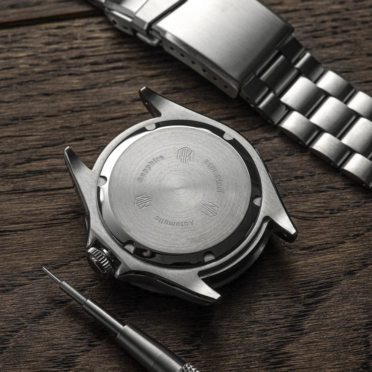 NTH Scorpène Dive watch - Oyster Bracelet - Date