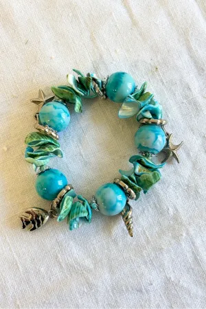 Ocean theme chunky bracelet