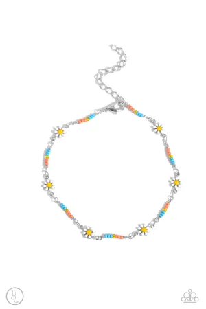 Paparazzi Sweetest Daydream Orange Anklet Bracelet