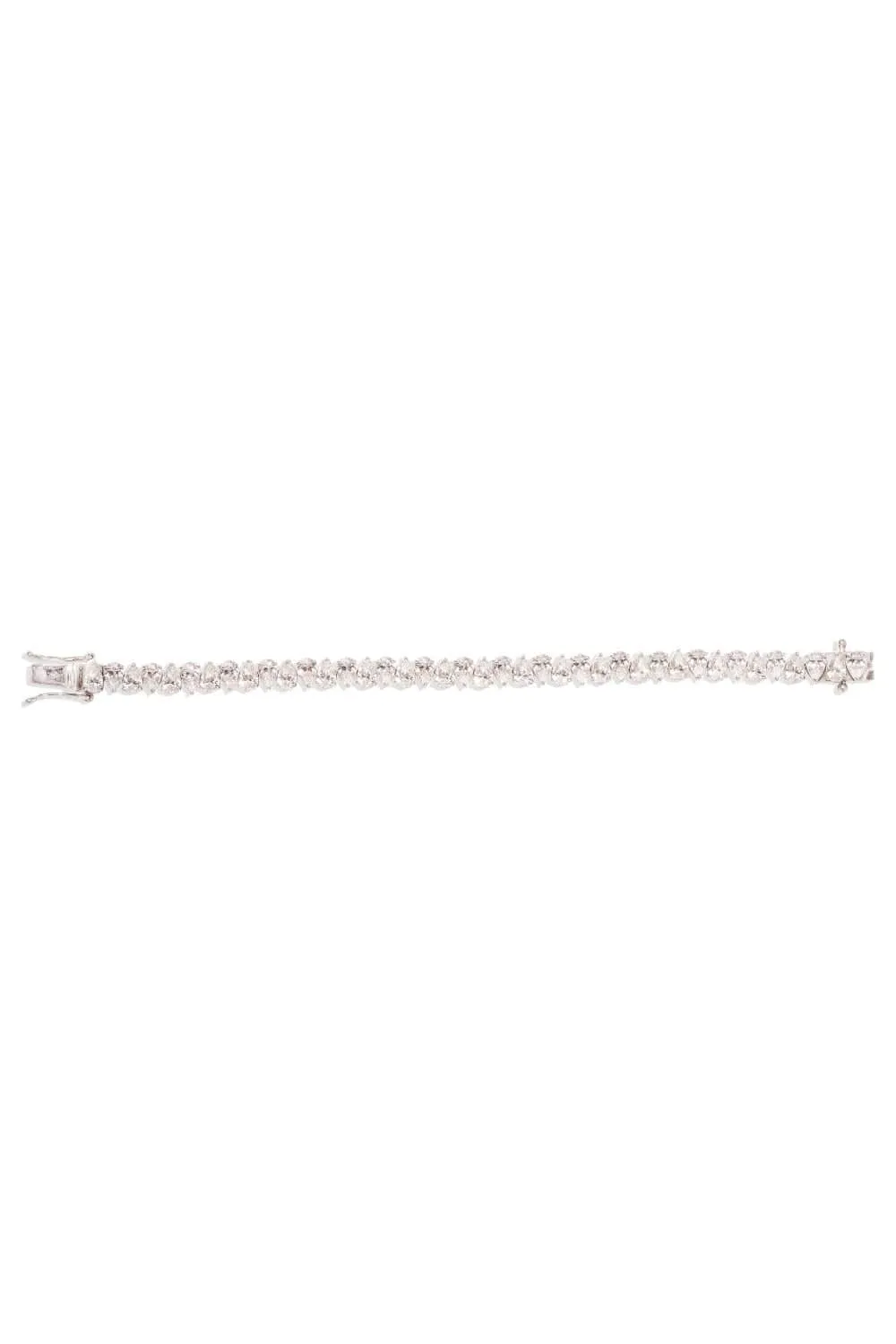 Pear Shape Tennis Bracelet