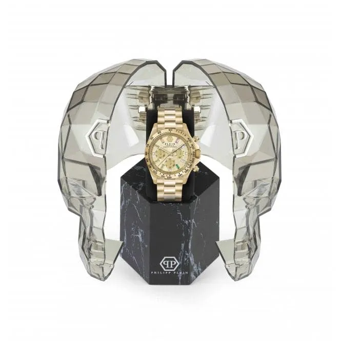 Philipp Plein Ladies Street Couture Nobile Lady Gold Watch PWSBA0223