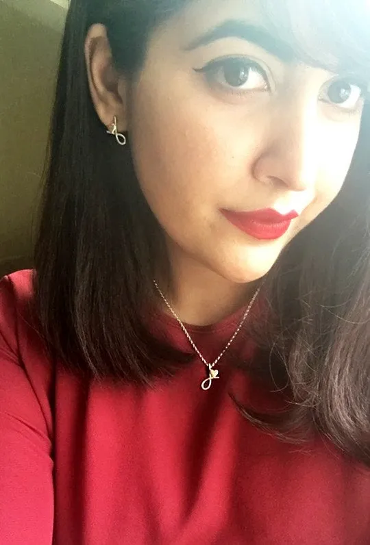 Pinky Promise Earrings and Necklace Set