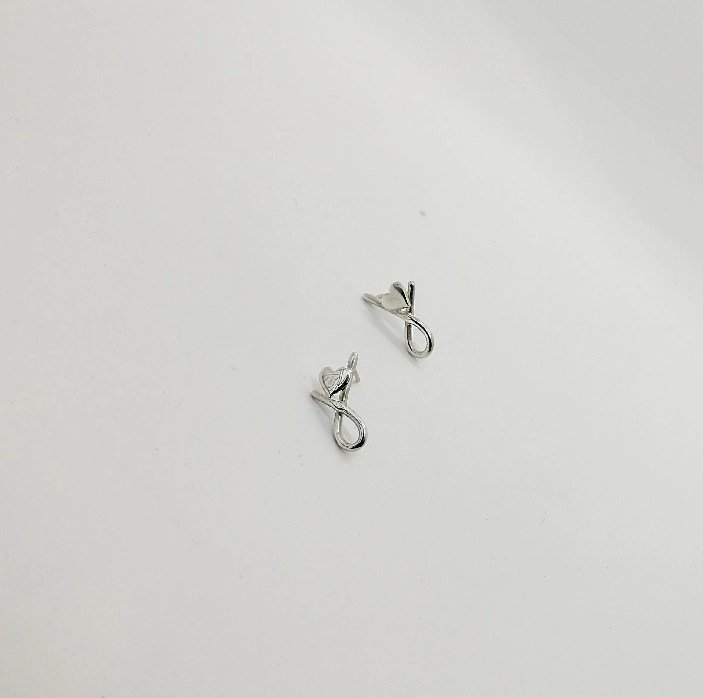 Pinky Promise Sterling Silver Earrings