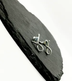 Pinky Promise Sterling Silver Earrings