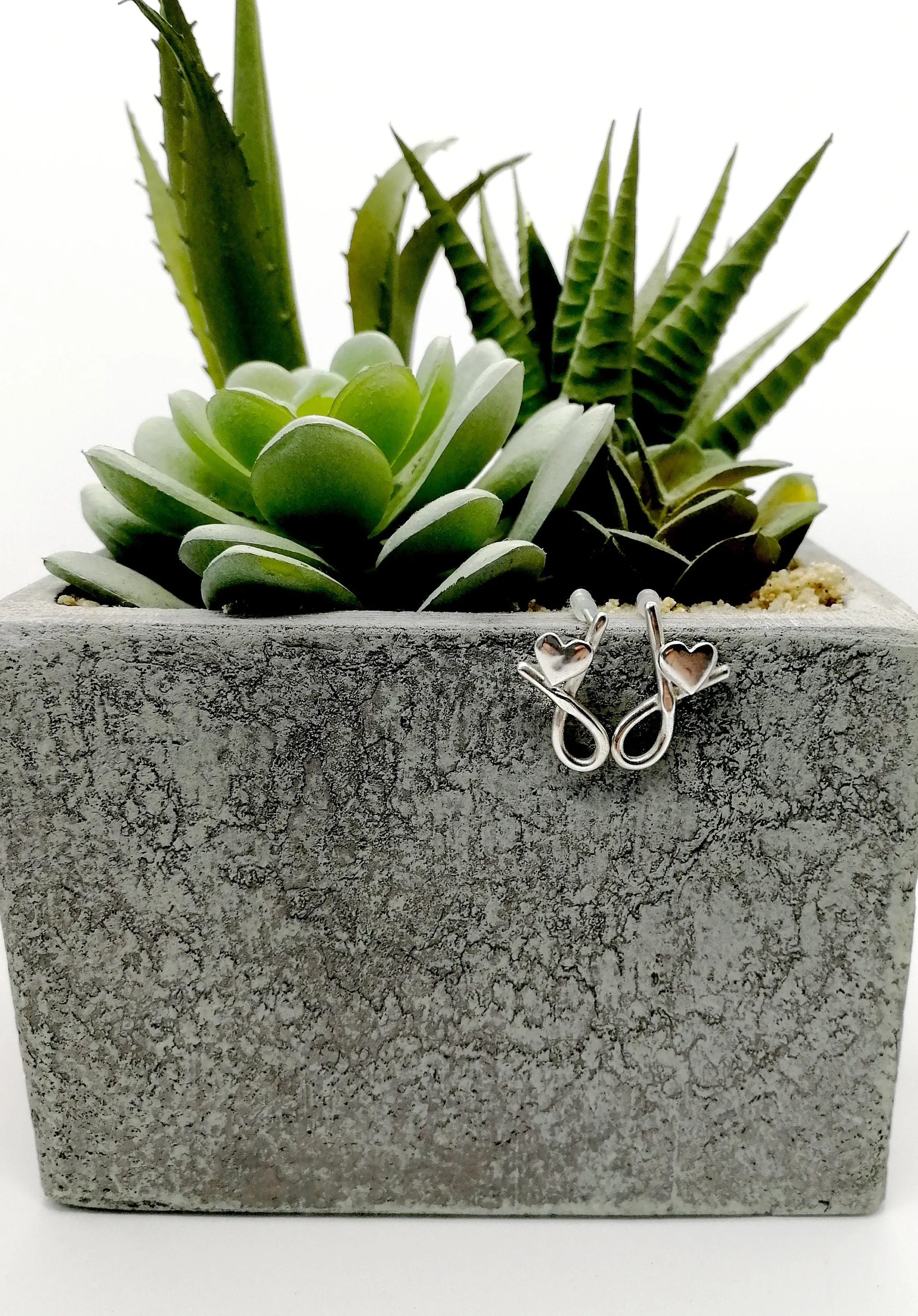 Pinky Promise Sterling Silver Earrings