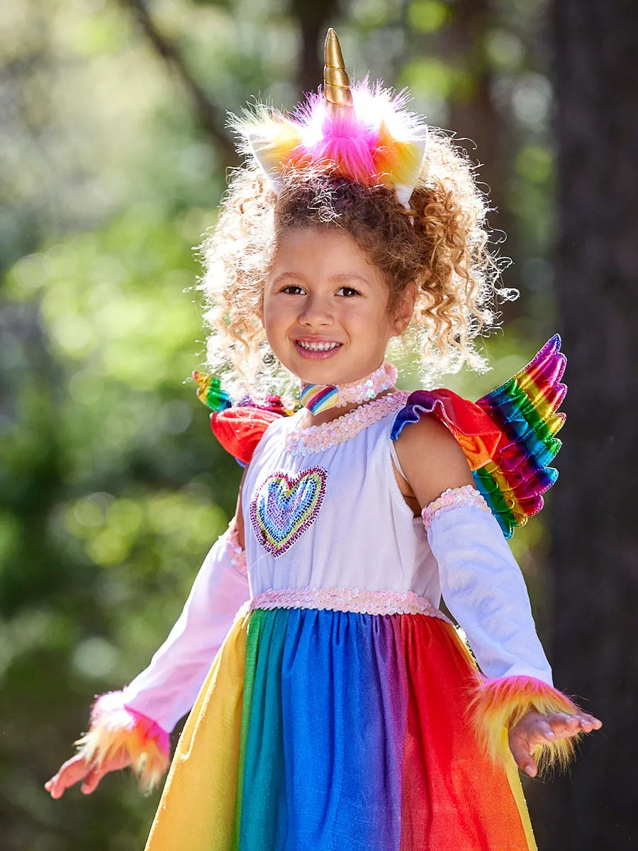Rainbow Pegasus Unicorn Costume for Girls