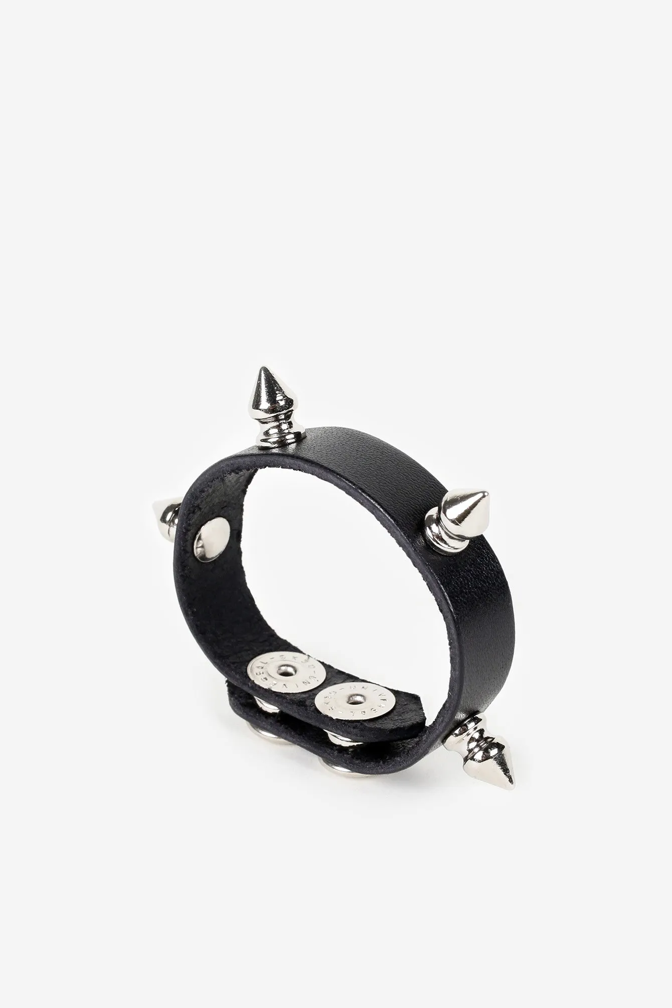 Sid Studded Leather Mini Cuff