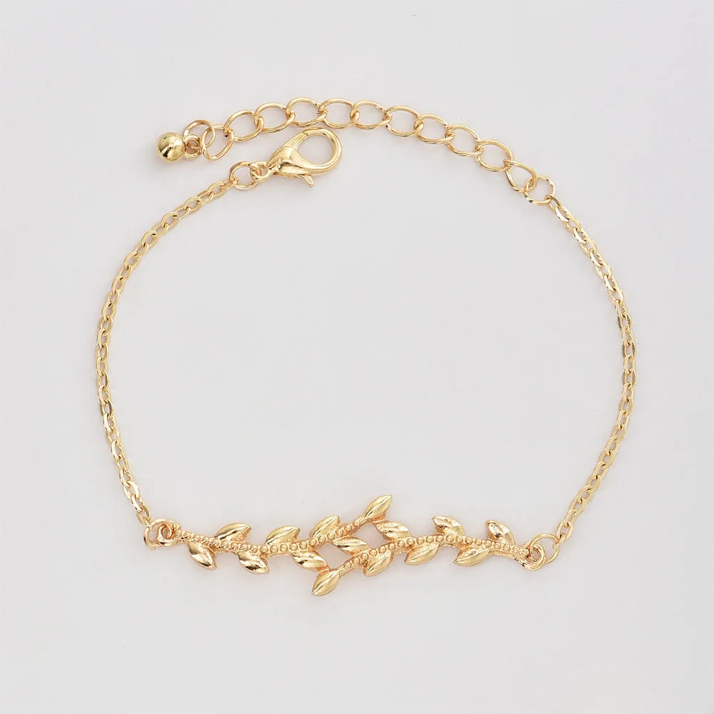 Street Style Trendy Fashion Metal Bracelet Bangles Combination Set