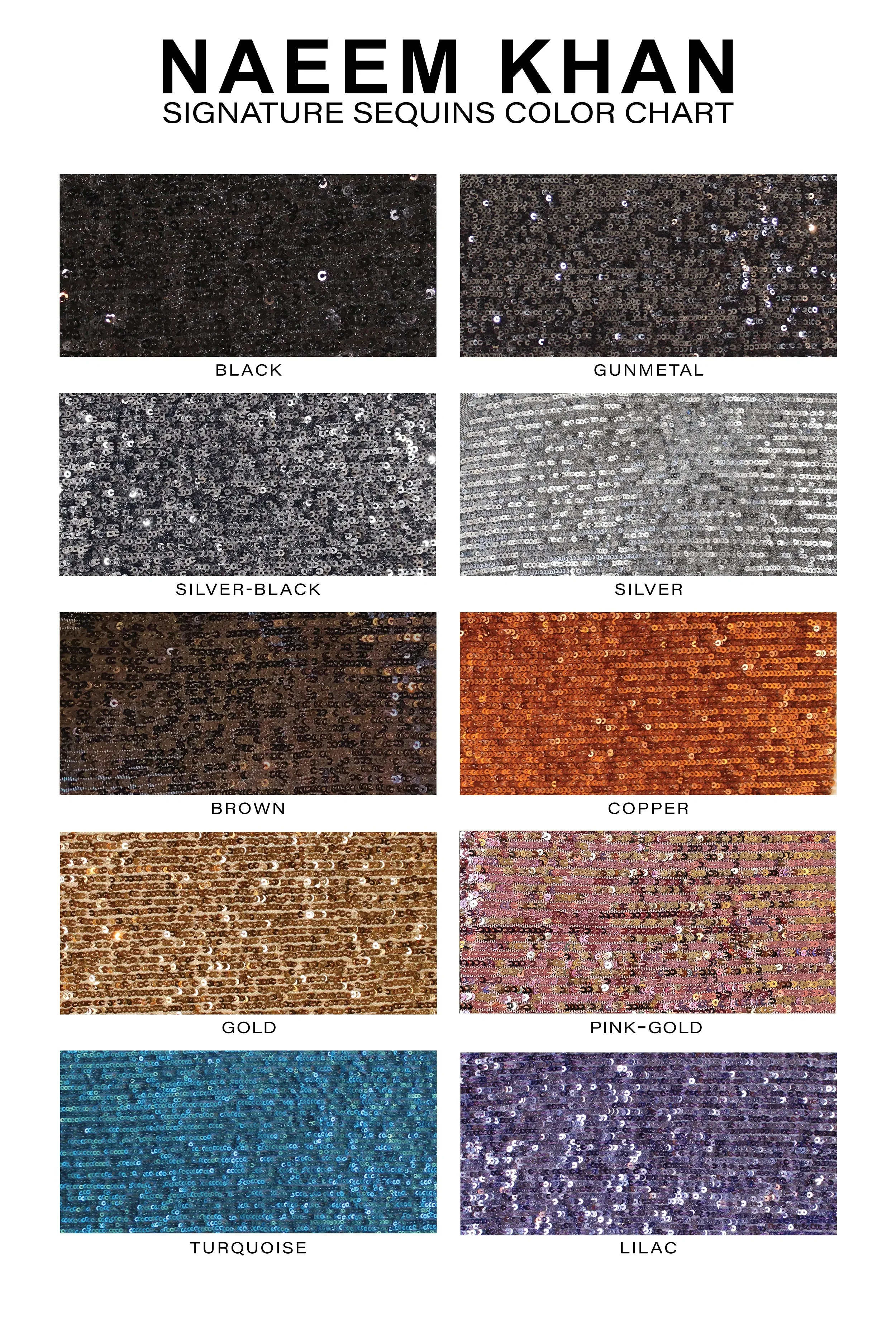 Stretch Sequin Long Sleeve Mock Neck Gown