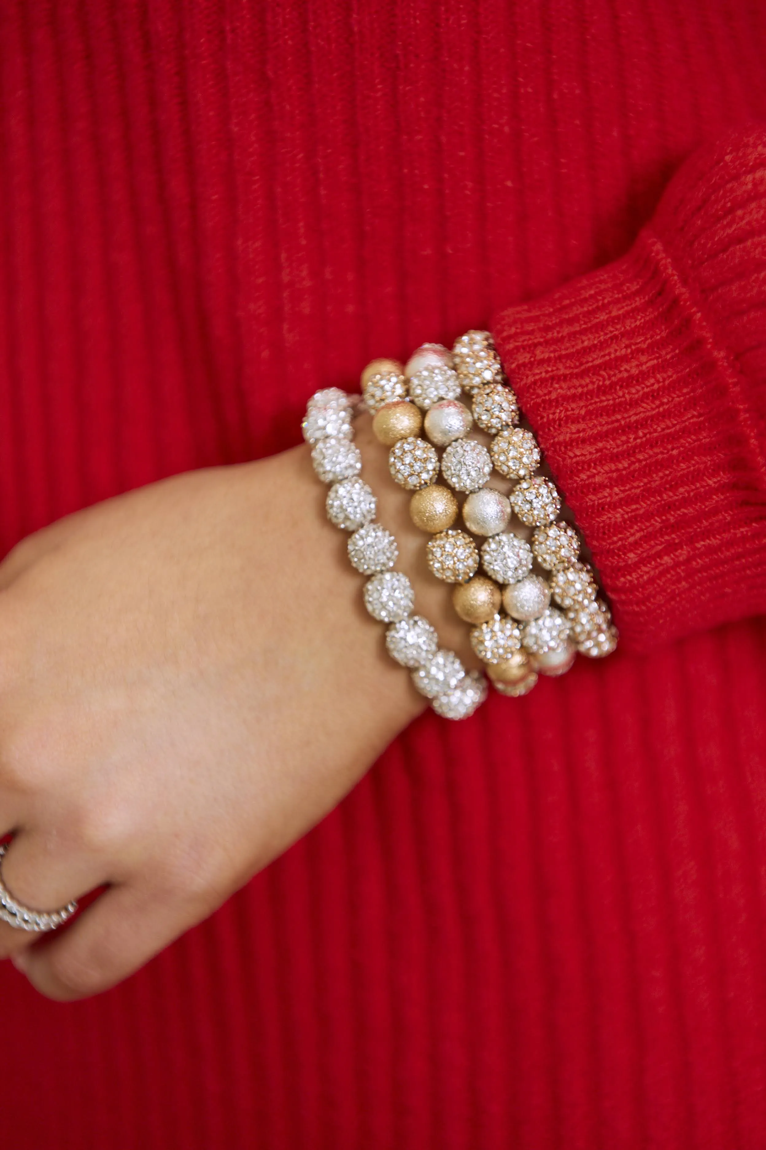 Tell Me More Ball Bracelet - Silver