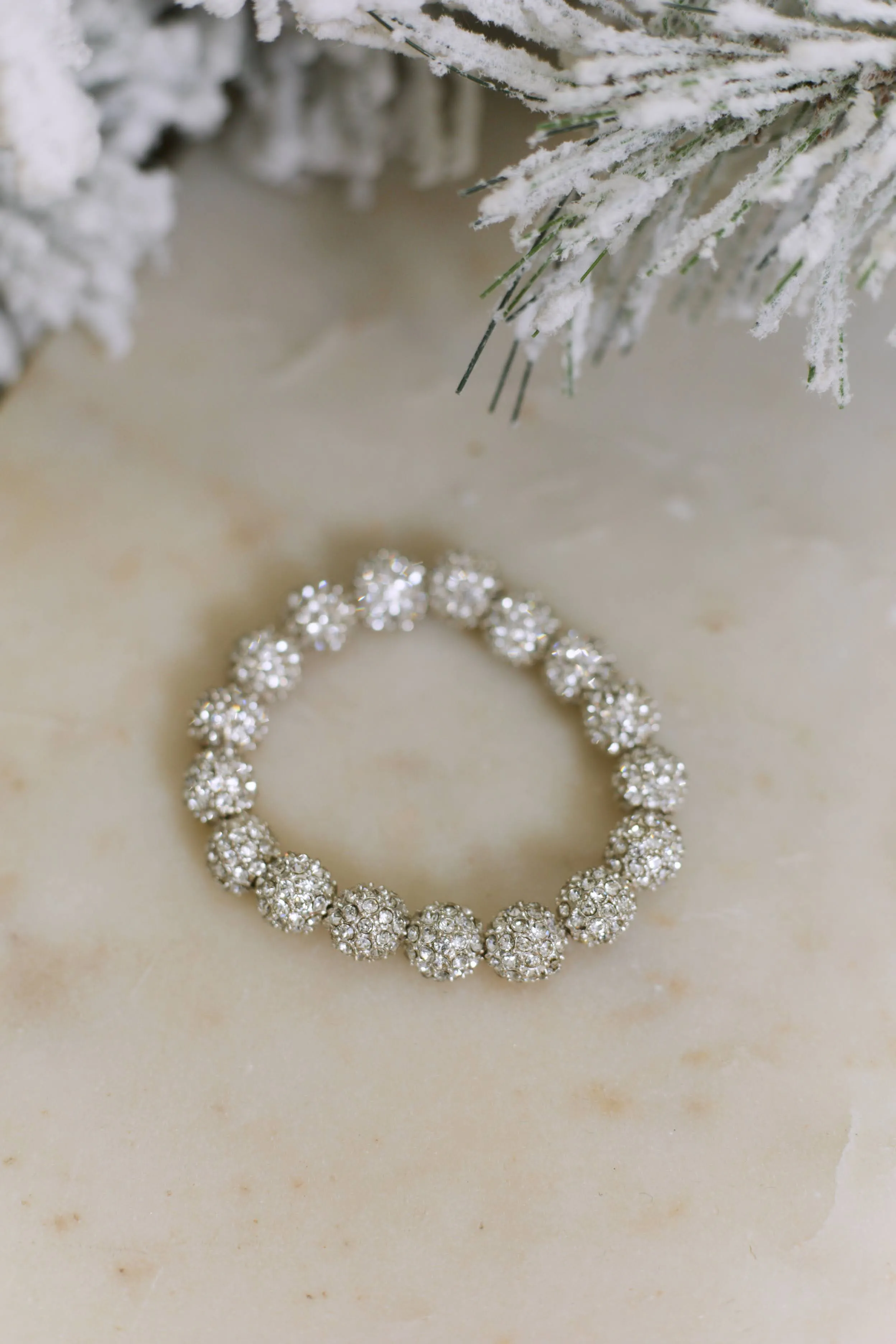Tell Me More Ball Bracelet - Silver