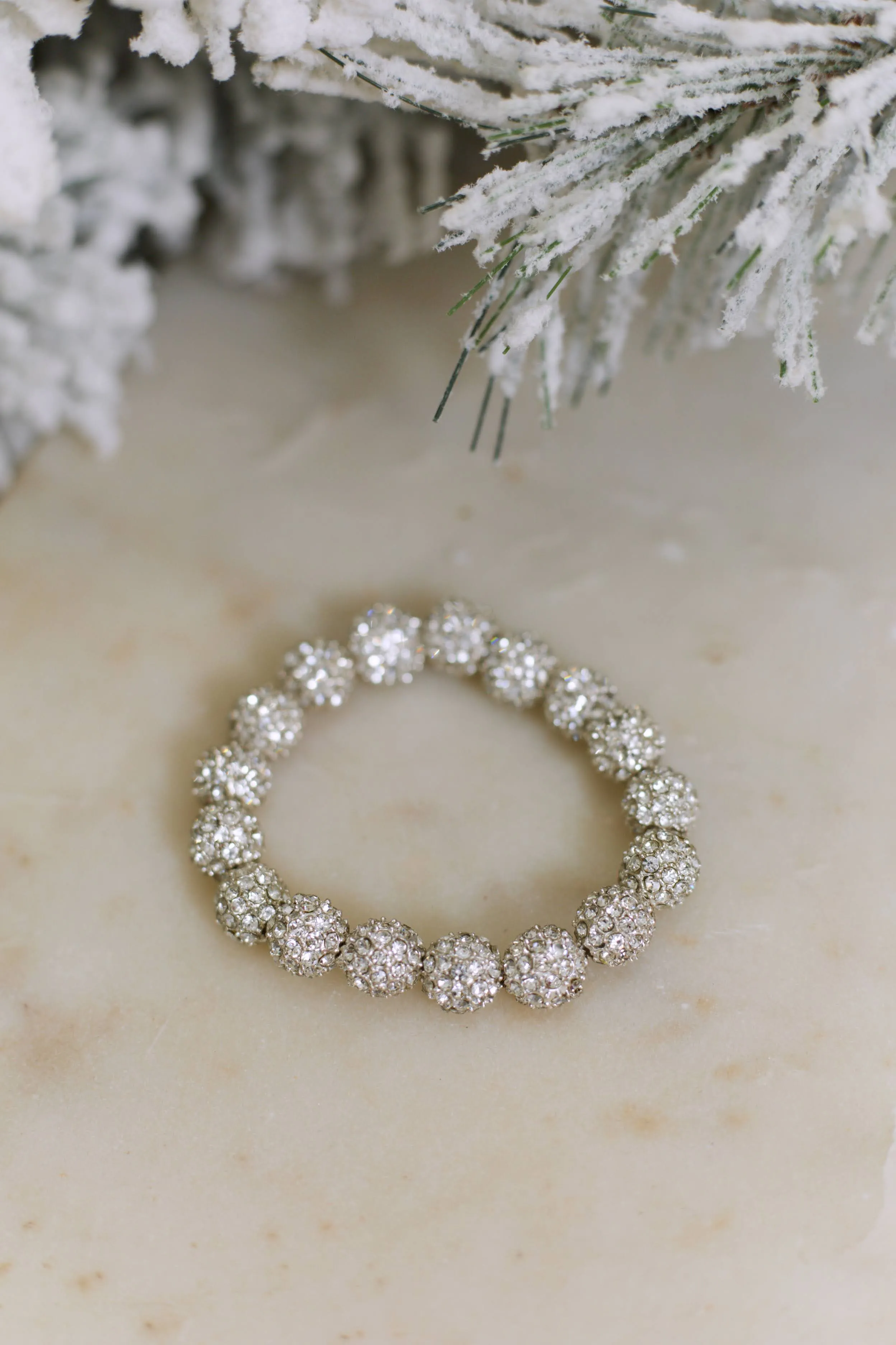 Tell Me More Ball Bracelet - Silver