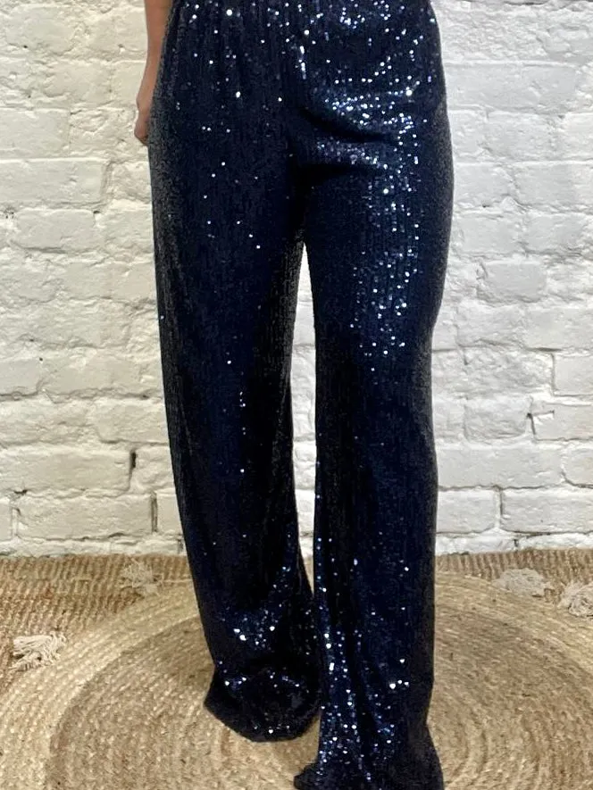 The Sequin Tinsel Palazzos Trousersihm