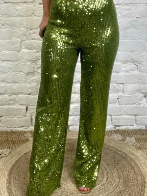 The Sequin Tinsel Palazzos Trousersihm