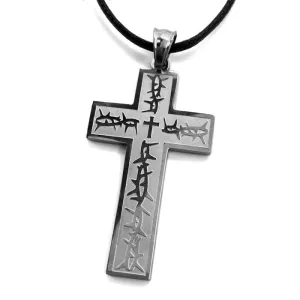 Thorns Cross Necklace