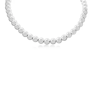 Tiffany Hardware 10mm Ball Necklace 18" - Sterling Silver