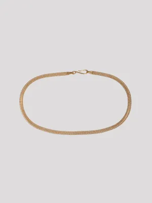 Vermeil Mesh Chain Anklet
