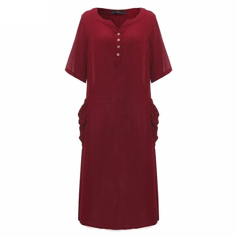 Wild and Free Casual Loose Dress