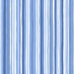 Windflower | Stripe - Blue by Maywood Studio | MAS10646-B