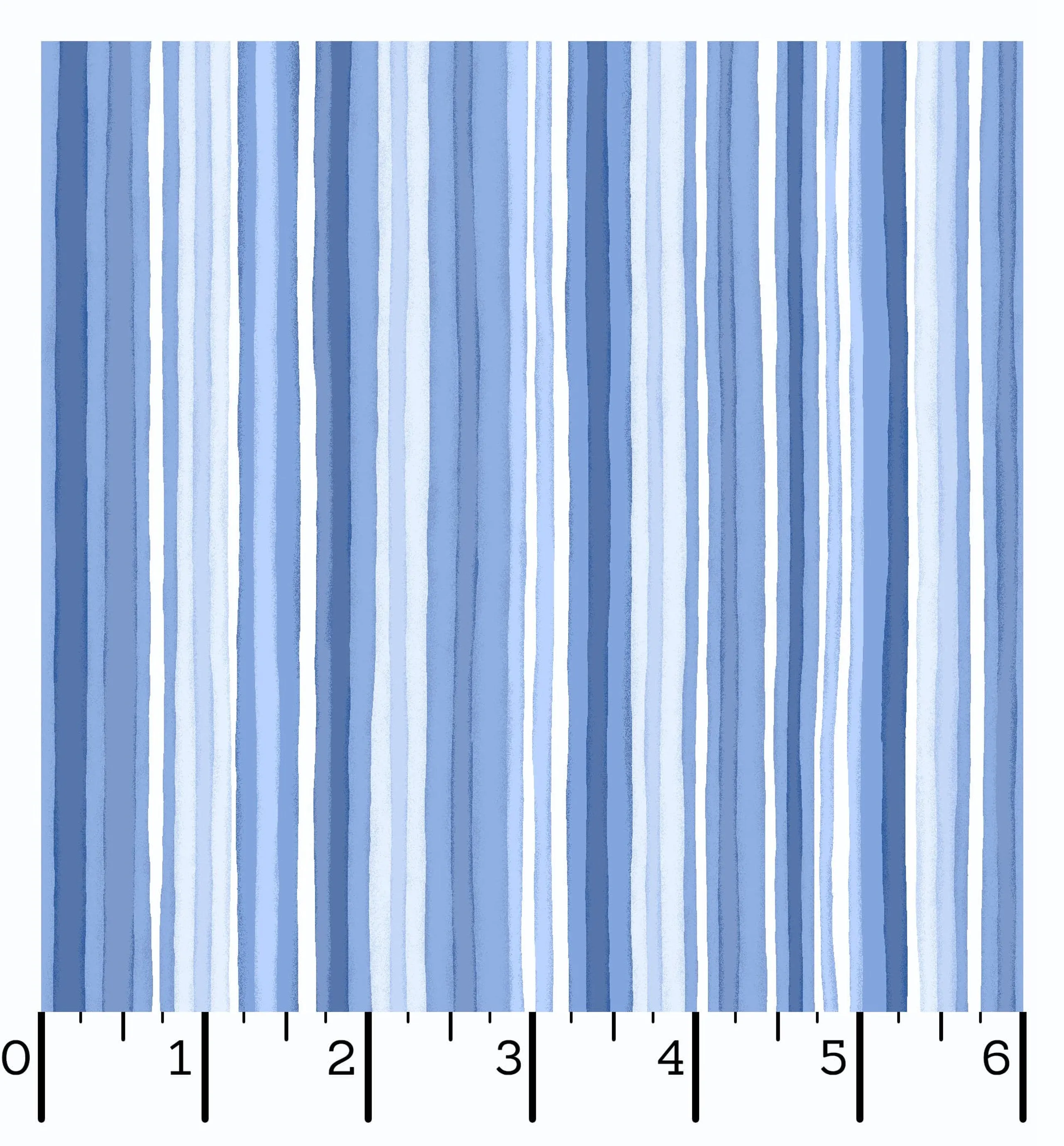 Windflower | Stripe - Blue by Maywood Studio | MAS10646-B