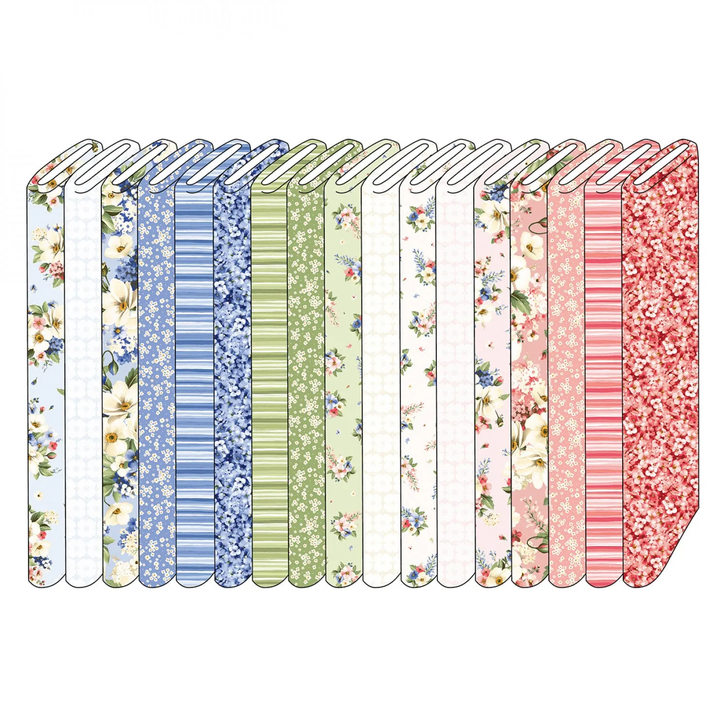 Windflower | Stripe - Pink by Maywood Studio | MAS10646-P