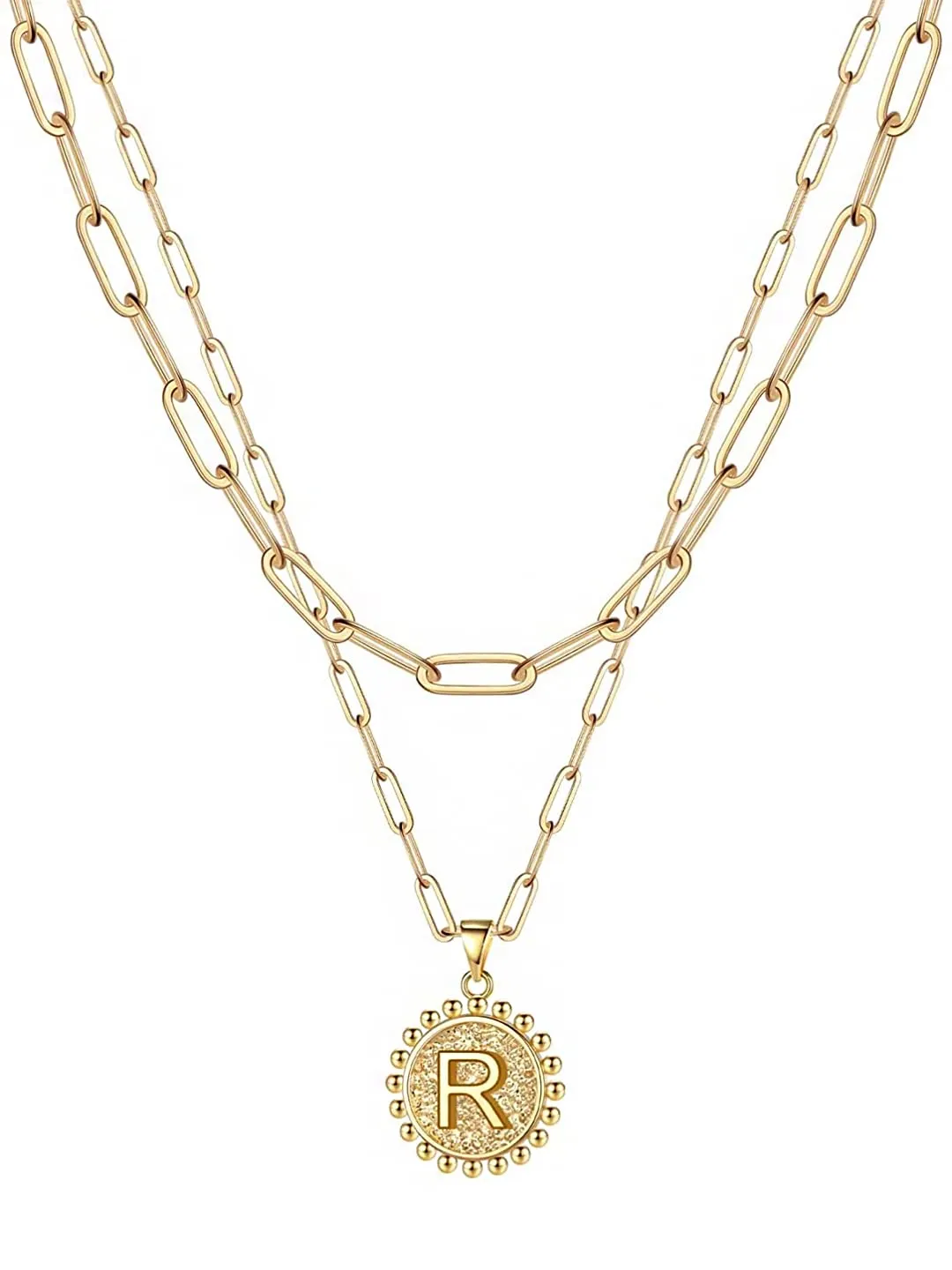 Yellow Chimes Necklace for Women Gold plated Multi-layered Pendent with Charm inter linked chain Pendant Necklace for Women And Girls (PD 3)