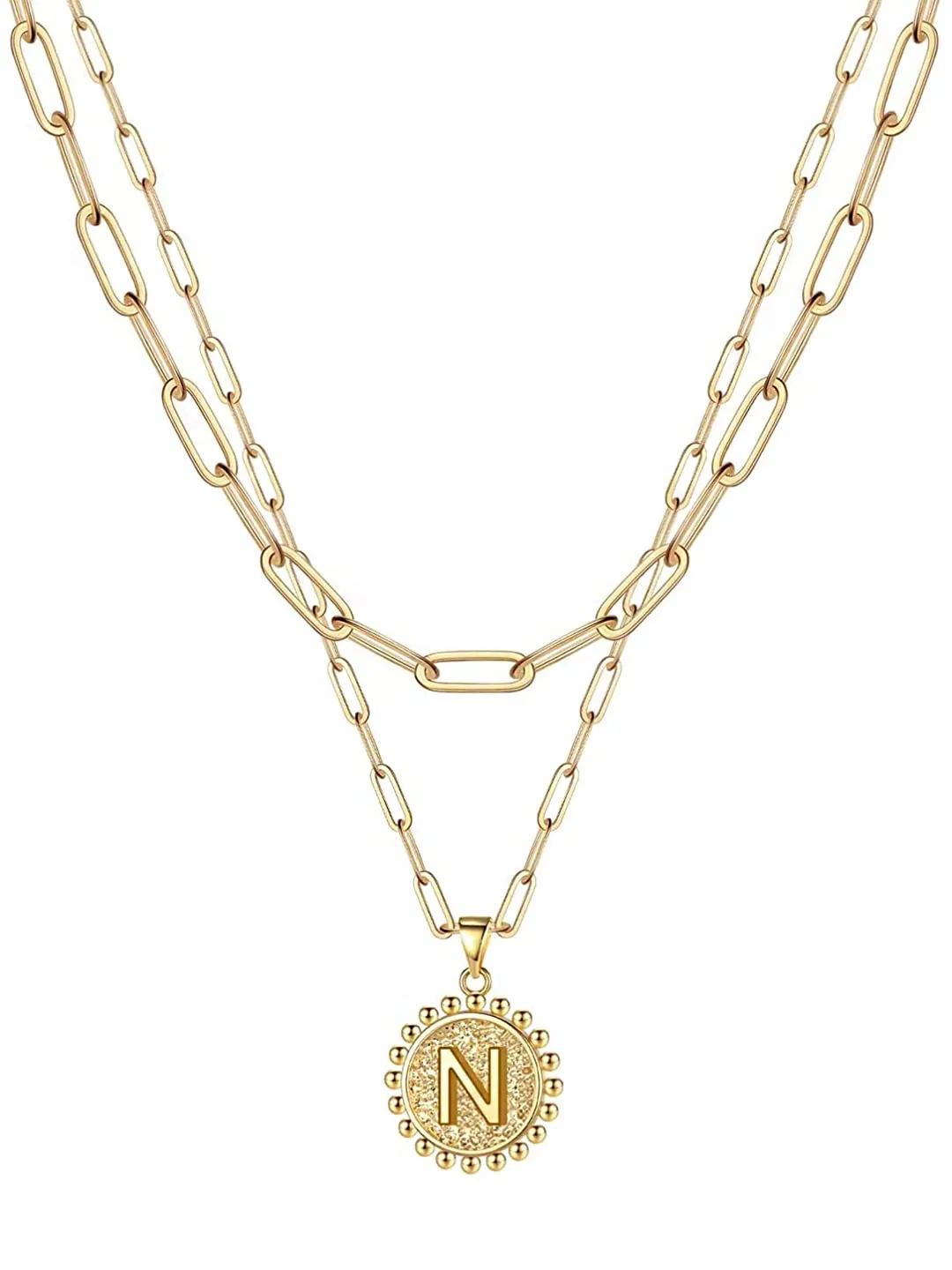 Yellow Chimes Necklace for Women Gold plated Multi-layered Pendent with Charm inter linked chain Pendant Necklace for Women And Girls (PD 4)
