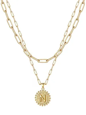 Yellow Chimes Necklace for Women Gold plated Multi-layered Pendent with Charm inter linked chain Pendant Necklace for Women And Girls (PD 4)