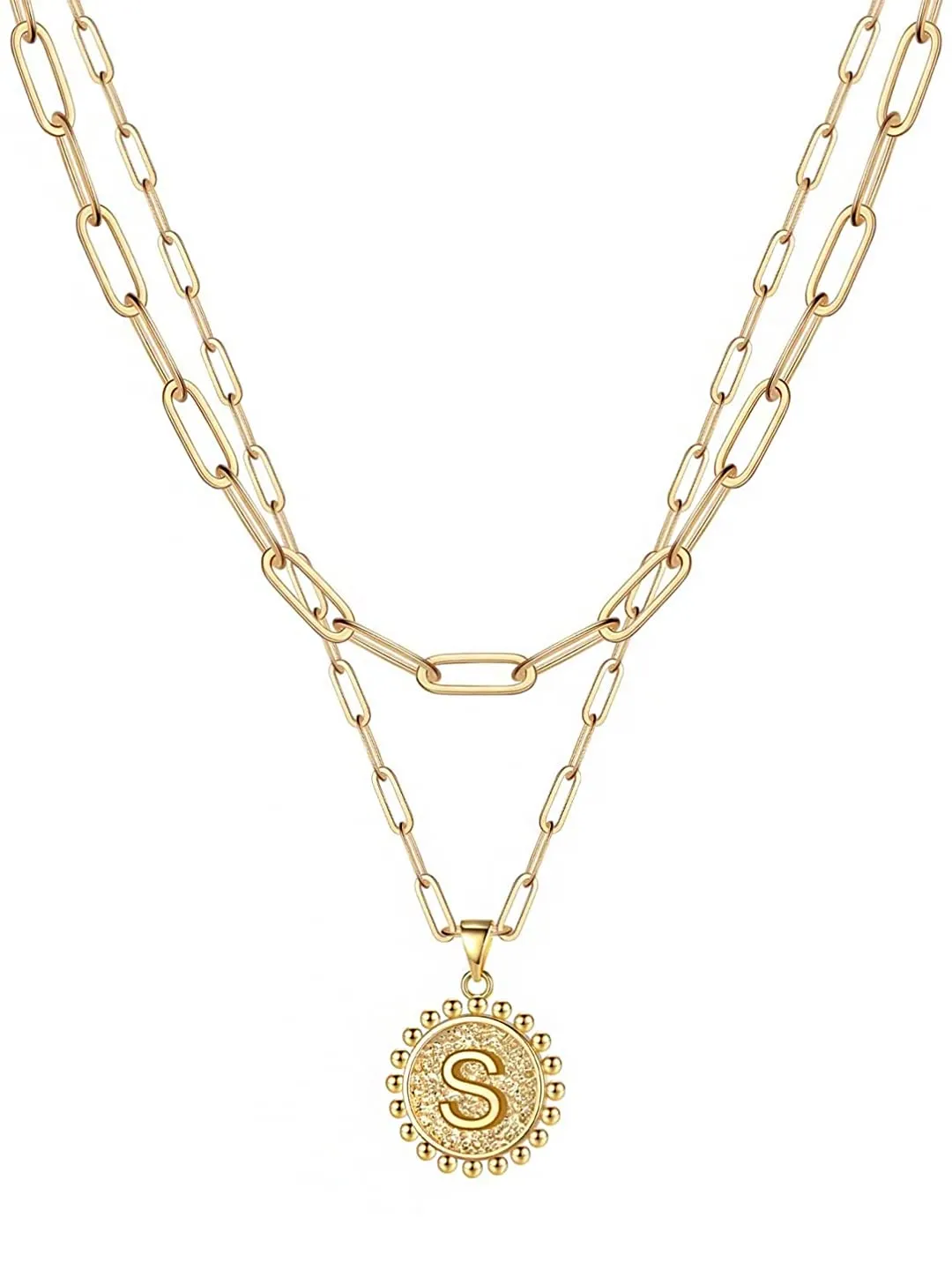 Yellow Chimes Necklace for Women Gold plated Multi-layered Pendent with Charm inter linked chain Pendant Necklace for Women And Girls (PD 5)